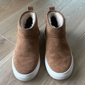 UGG Tan Ankle Booties